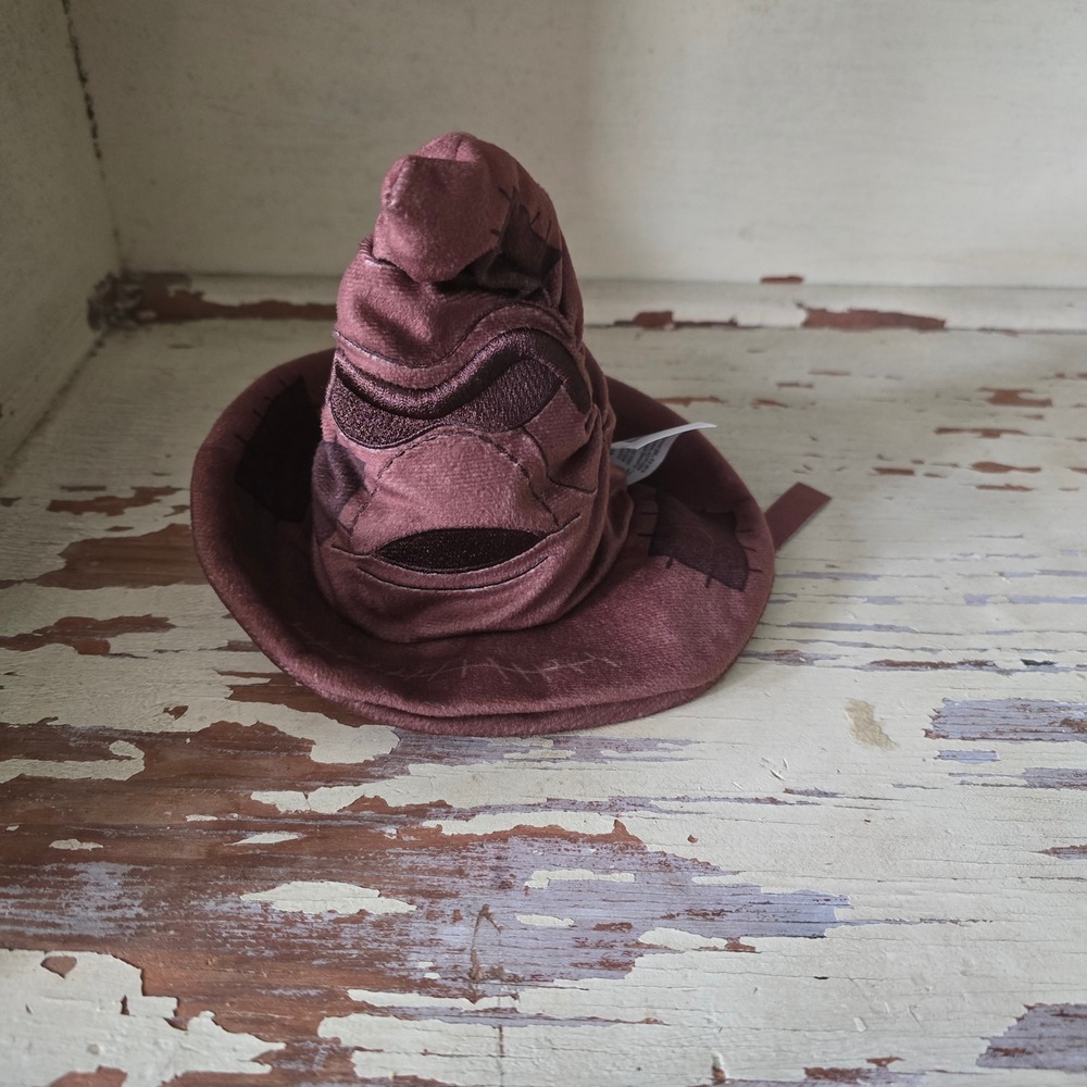 Wizarding World Harry Potter Sorting Hat Plush Brown Hogwarts WB Collectible